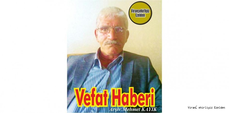 VEFAT HABERİ