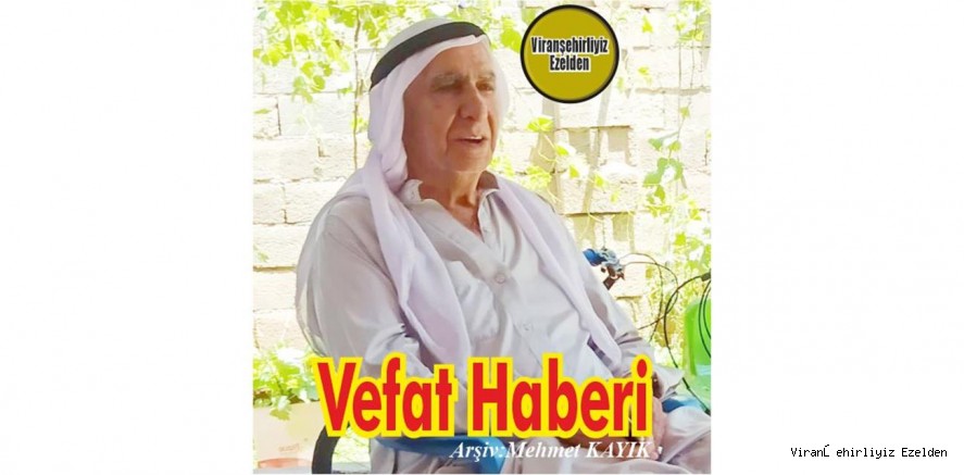 VEFAT HABERİ