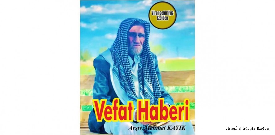 VEFAT HABERİ