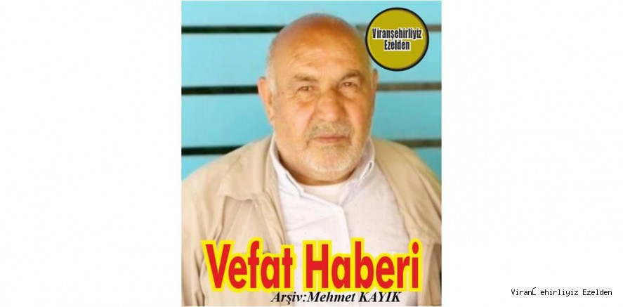 VEFAT HABERİ