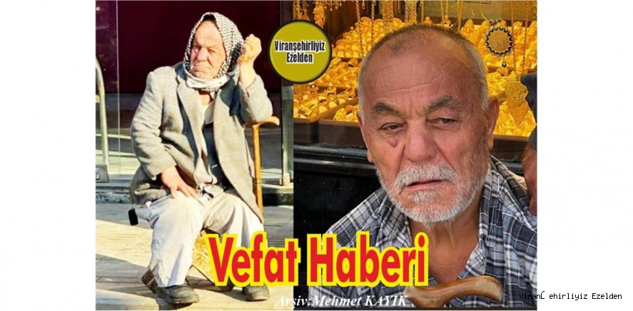 VEFAT HABERİ