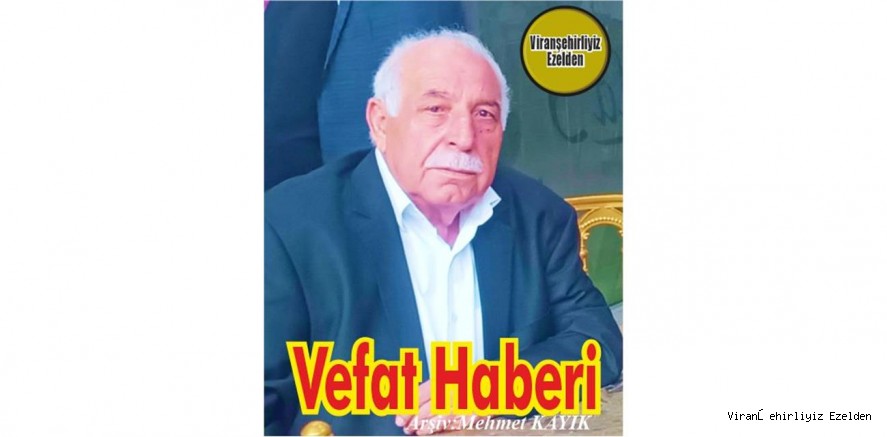 VEFAT HABERİ