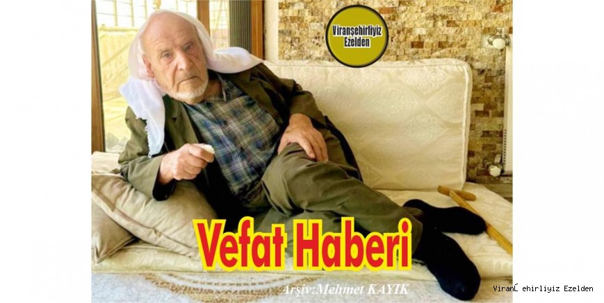 VEFAT HABERİ