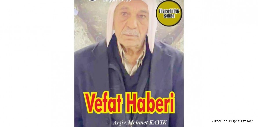 VEFAT HABERİ