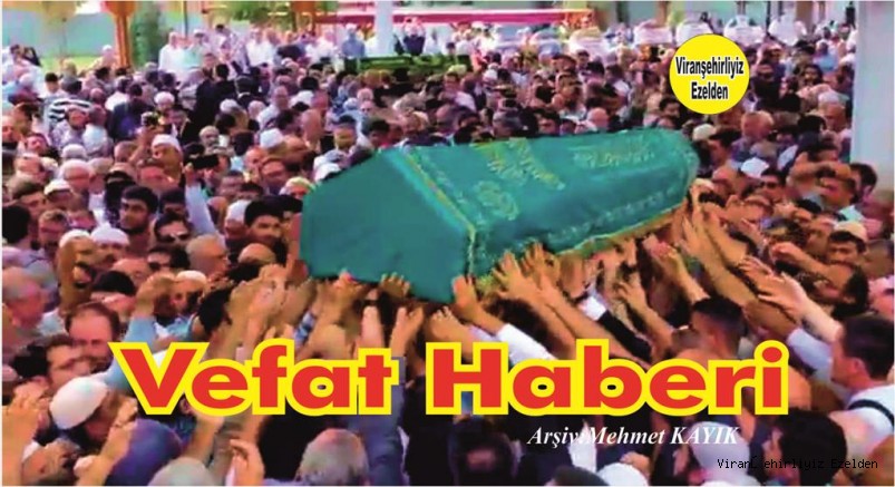 VEFAT HABERİ