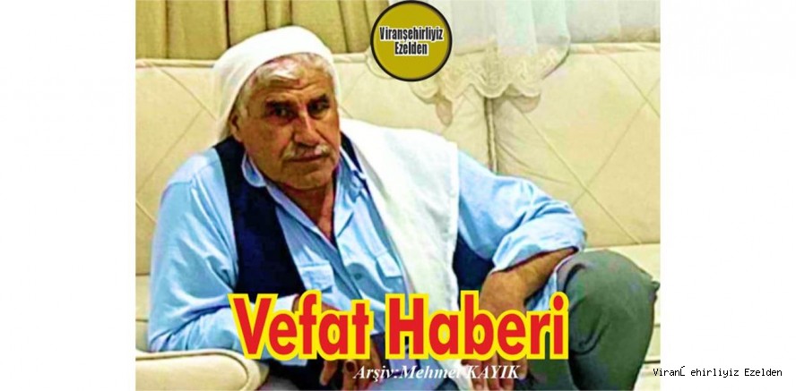 VEFAT HABERİ