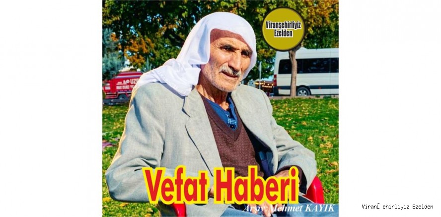 VEFAT HABERİ