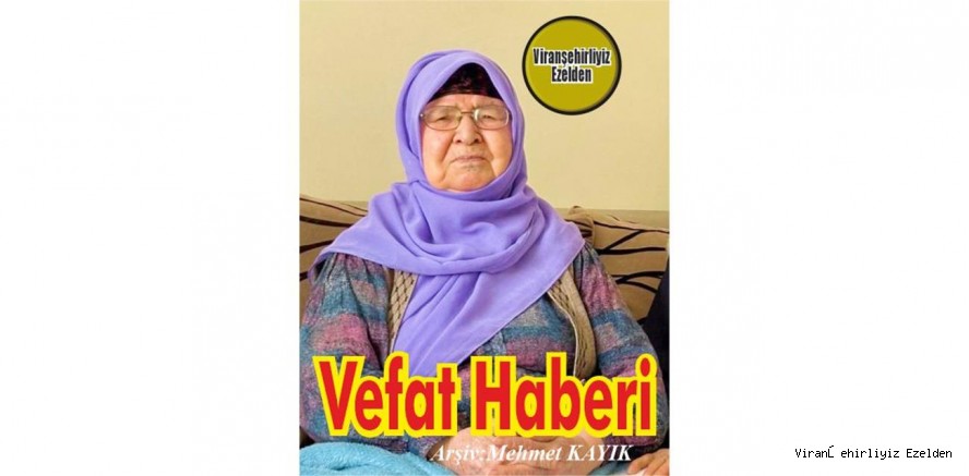 VEFAT HABERİ