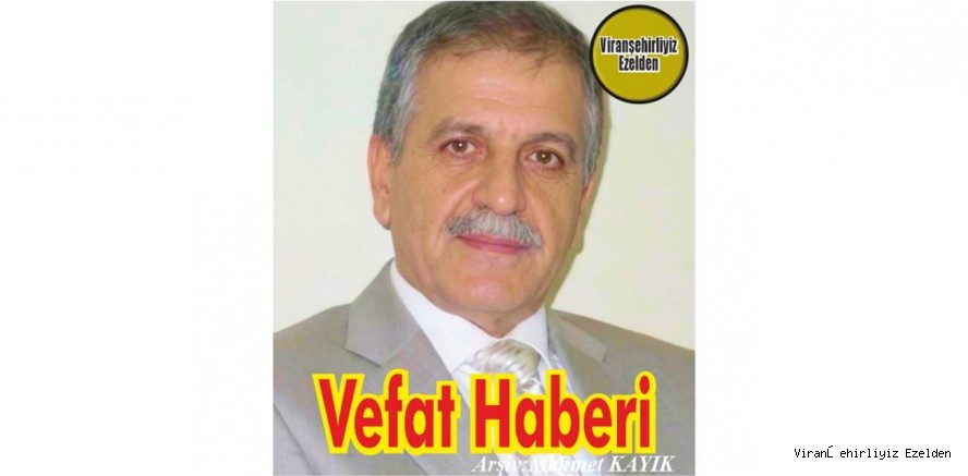 VEFAT HABERİ