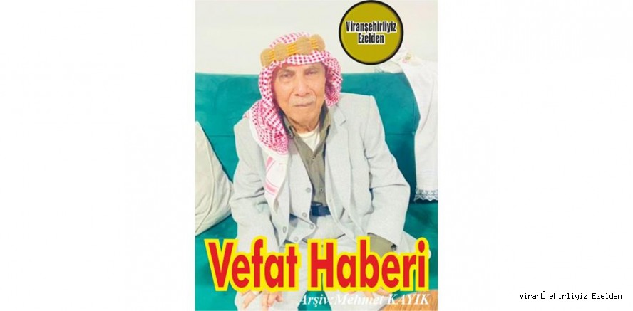 VEFAT HABERİ