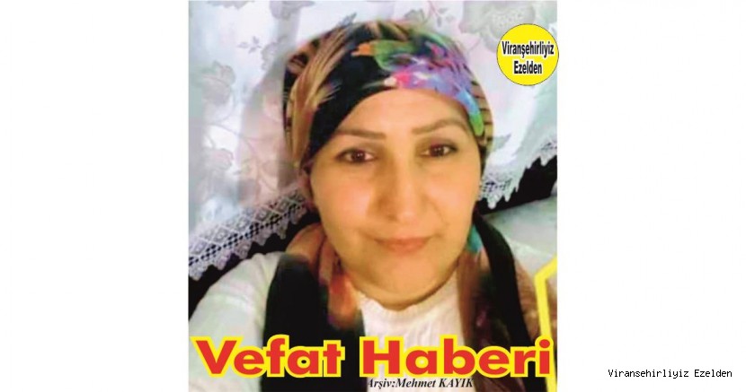 VEFAT HABERİ