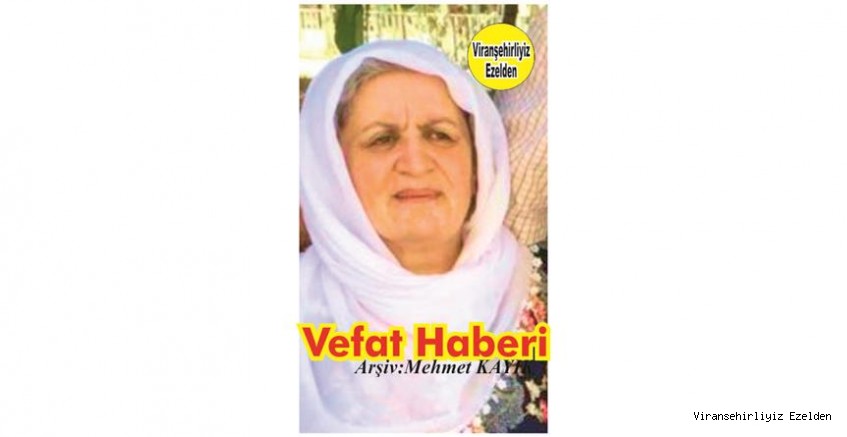 VEFAT HABERİ