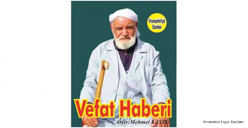 VEFAT HABERİ