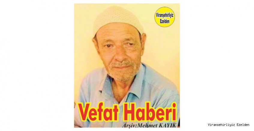 VEFAT HABERİ