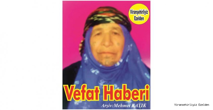 VEFAT HABERİ