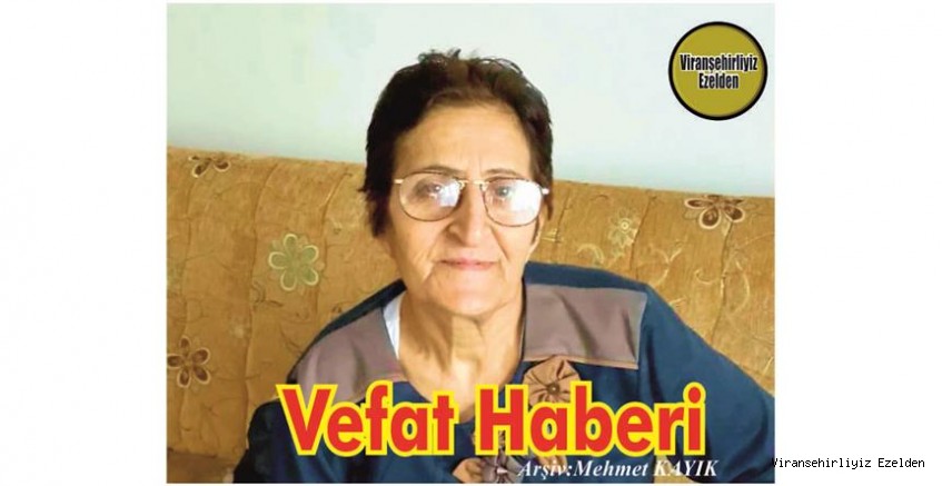 VEFAT HABERİ