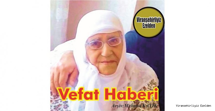VEFAT HABERİ