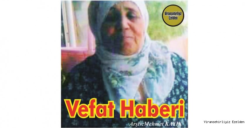 VEFAT HABERİ