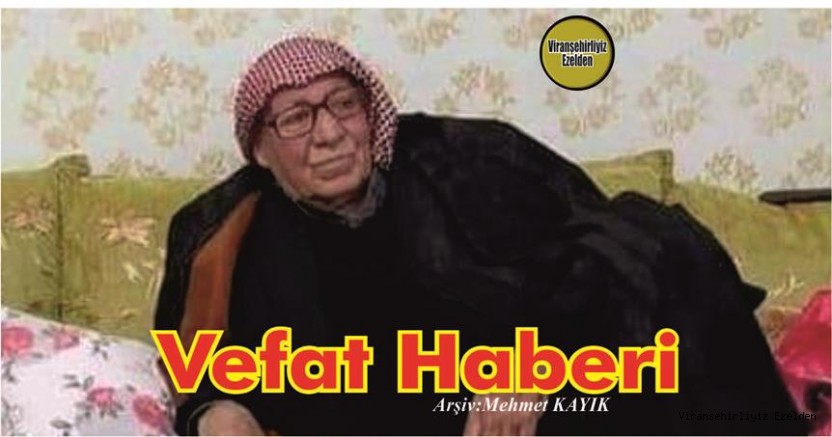 VEFAT HABERİ