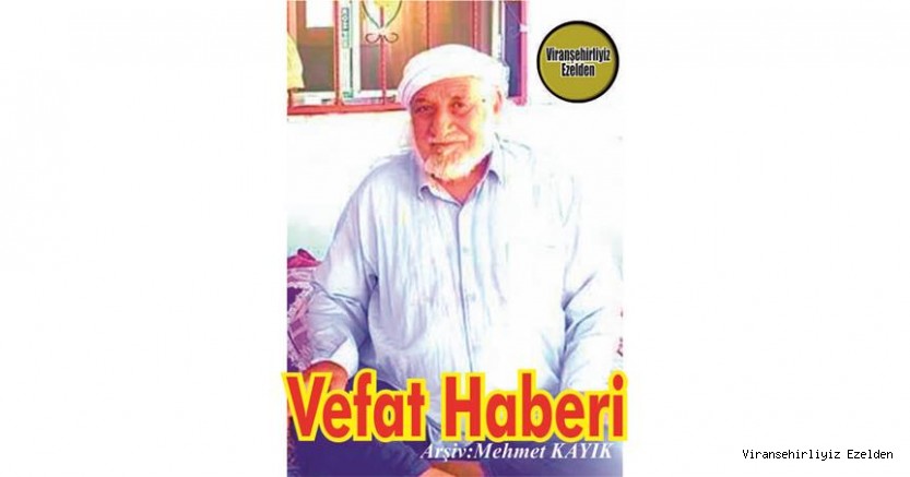VEFAT HABERİ