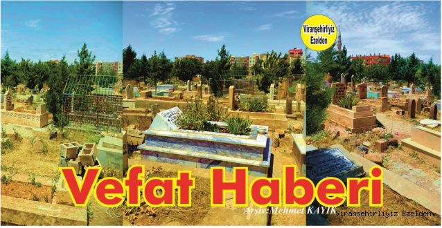 VEFAT HABERİ