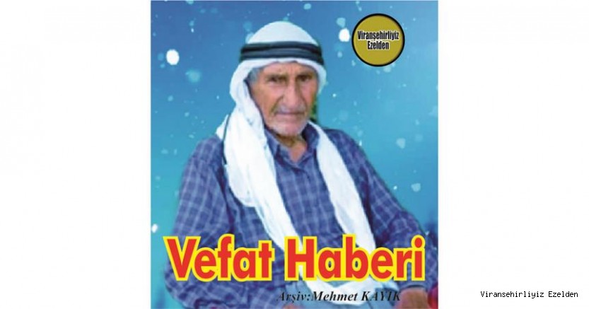 VEFAT HABERİ
