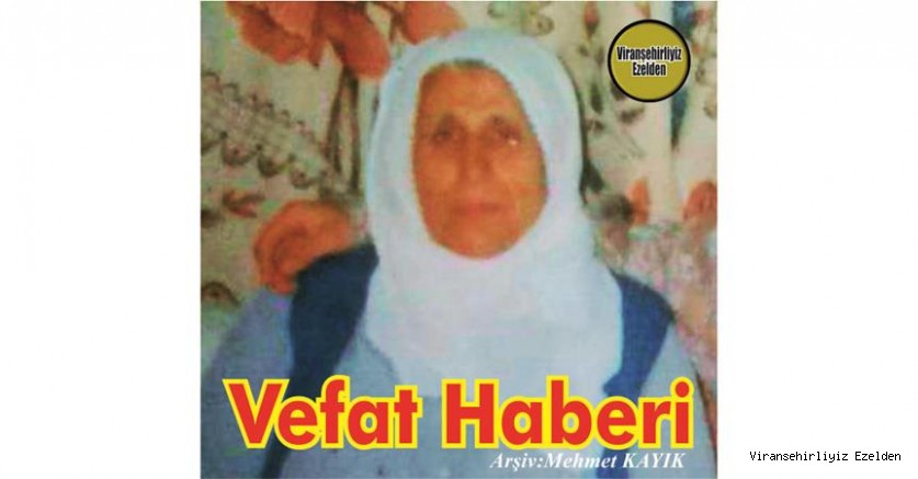 VEFAT HABERİ