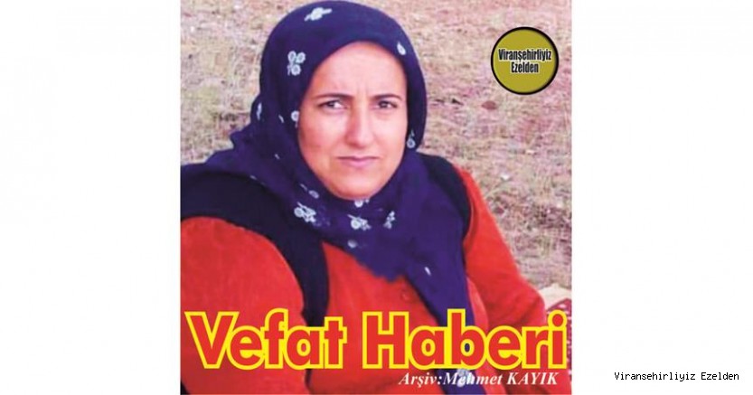VEFAT HABERİ