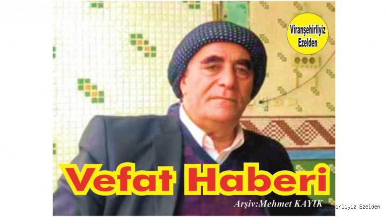 VEFAT HABERİDİR