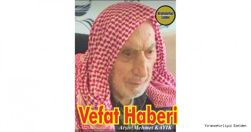 VEFAT HABERİDİR