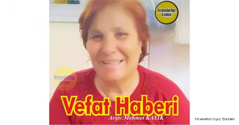 VEFAT HABERİDİR