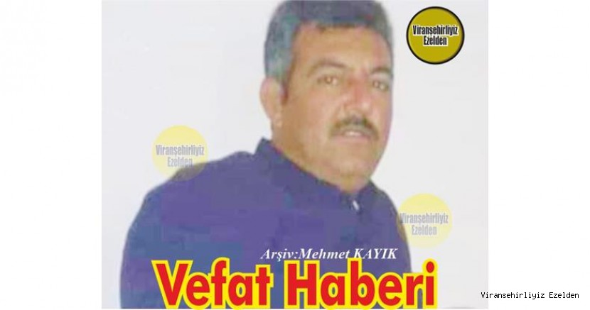 VEFAT HABERİDİR