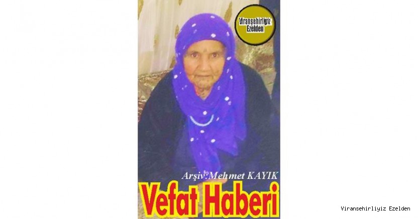 VEFAT HABERİDİR
