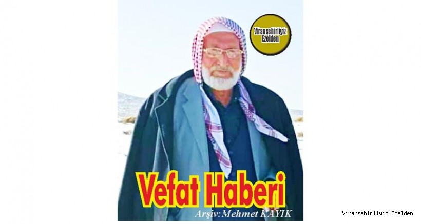 VEFAT HABERİDİR