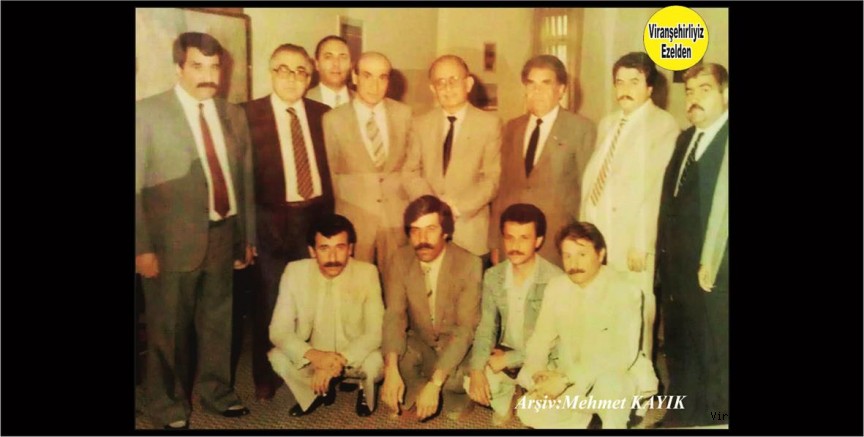 Viranşehir Belediyesi Eski Başkanı Sevilen İnsan Merhum Muharrem Şıhanlıoğlu ve DYP Eski Genel Başkanı Hüsamettin Cindoruk ve Arkadaşları