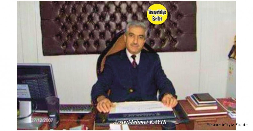 Viranşehir Devlet Hastanesinde Memur Olarak Yıllarca Görev yapmış, Sevilen İnsan Merhum Kadri Bakan