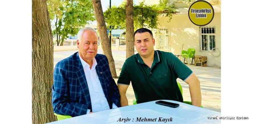 Viranşehir eyyüpnebi Belediyesi Eski Başkanı Mustafa Çiftçi ve Akrabası Eyyüp Özdemir