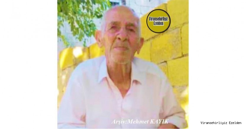 08 Ağustos 2022 Günü Vefat etmiş, Viranşehir Belediyesi Zabıta Eski Memurlarından olan, Merhum Hamza İneç(Hamzayê Mehmetşah)