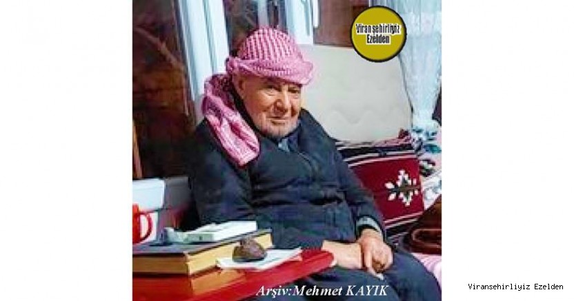 10 Aralık 2022 Günü Vefat etmiş, Viranşehir Kale Mahallesi Sakinlerinden olan, Merhum Mahmut Yanık