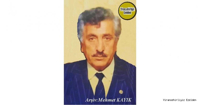 11 Kasım 2012 Günü Vefat etmiş, Viranşehir’de Sevilen Değerlerimizden olan, Merhum Kaddur Keleşabdioğlu