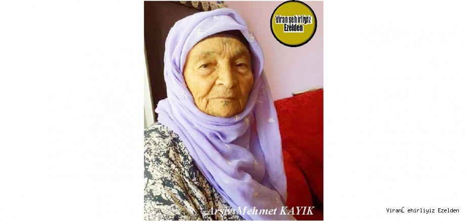 13 Ekim 2023 Günü Vefat etmiş, Değerli Annelerimizden olan, Merhume Amşe Dönmez