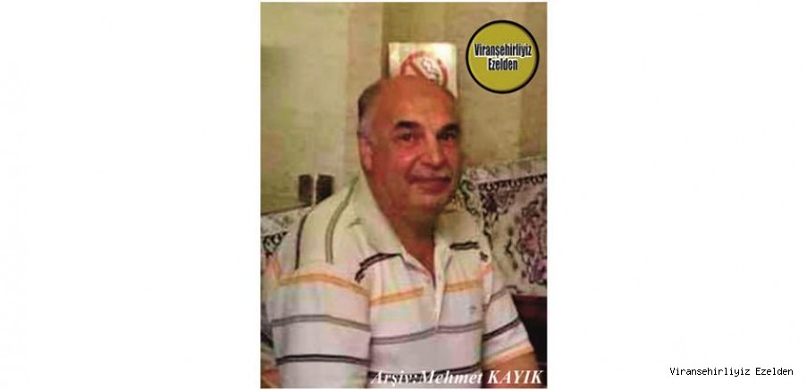  13 Mart 2021 Günü Viranşehir’de Vefat etmiş, Şanlıurfa DSİ 15. Bölge Müdür Yardımcısı Sevilen İnsan Merhum Mehmet Şadan Sever