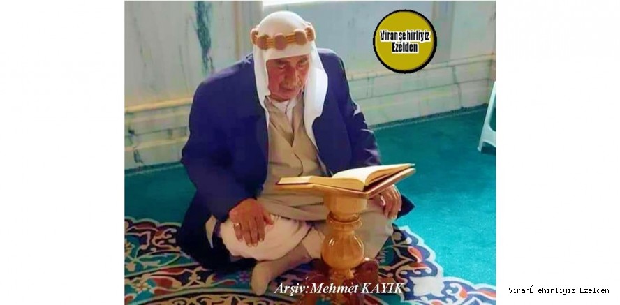15 Mart 2024 Günü Viranşehir’de Vefat etmiş, Sevilen değerlerimizden olan, Merhum Hacı İyade Cansever