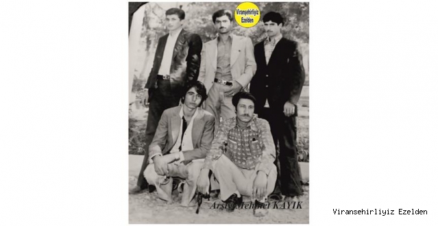 1975 Yılı Karacadağ Caddesi Esnaflarından olan, Abdülaziz Eşin, Bekir Oktay, Ramazan Beslenen, Ömer Sevce ve İğneci Cever Bozkoç