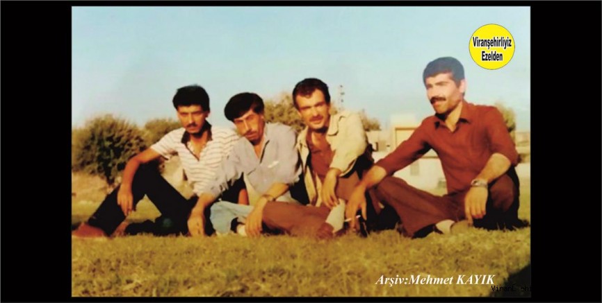 1982 Yılında Abre'de Ramazan Orman, Eyyüp Orman, Nurullah Özkan ve İbrahim Yalezen