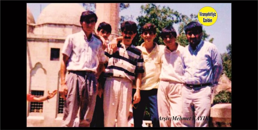 1988 Yılı Viranşehir Lisesi Öğrencilerinden Mehmet Sait Dalkılıç, Seydo Kaya, Mehmet Topçu, Lütfü Şeyhun, Eyyüp Gedik 