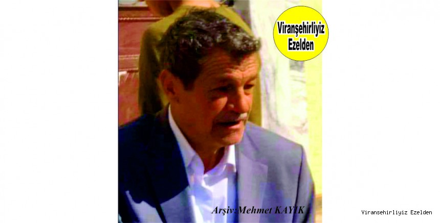 23 Mart 2020 Günü Vefat etmiş, Viranşehir Yıllarca Çiftçilik yapmış, Sevilen İnsan Merhum Sabri Bayram(Sabri Imyana)