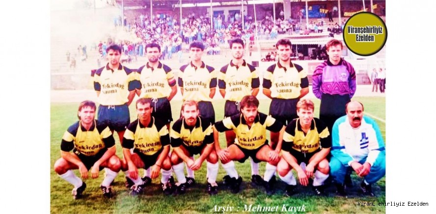 3. Lig Viranşehirspor’da Yıllarca Başarılı Olarak Futbol Oynamış, İbrahim Erol(Bahe) 1992 – 1993 Futbol Sezonunda Tekirdağspor’da Futbol Oynağı anlar