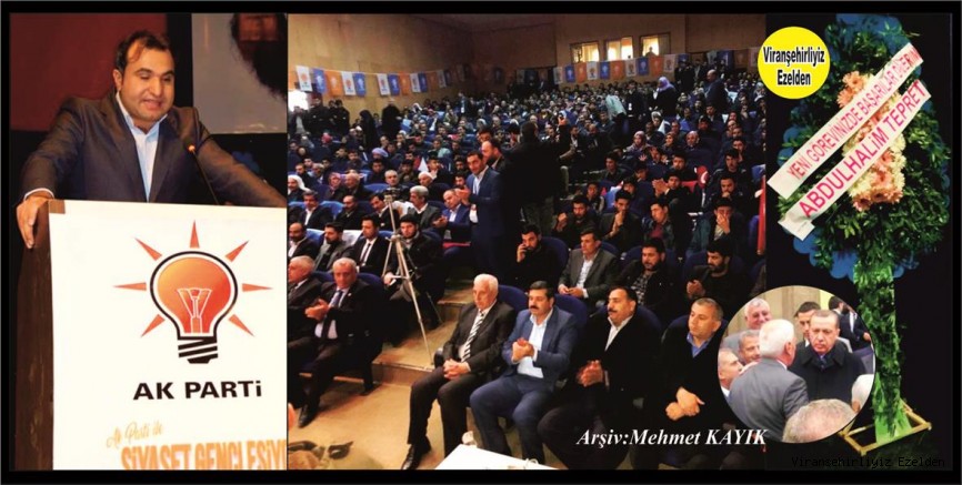 Ak Parti Viranşehir İlçe Gençlik Kolu Başkanlığı 6. Kongresi Yapıldı.