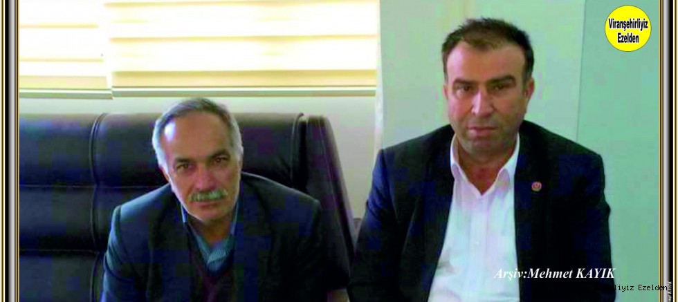 Alakonak Köyü Muhtarı Mustafa EKİNCİ ve İsa EKİNCİ